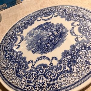 Spode - The Blue Room Collection . Continental Cake Plate